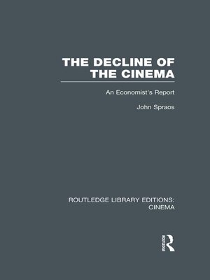 cover image of The Decline of the Cinema